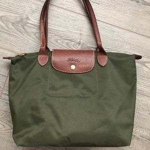 "Le Pliage" Medium Shoulder Tote - Longchamp